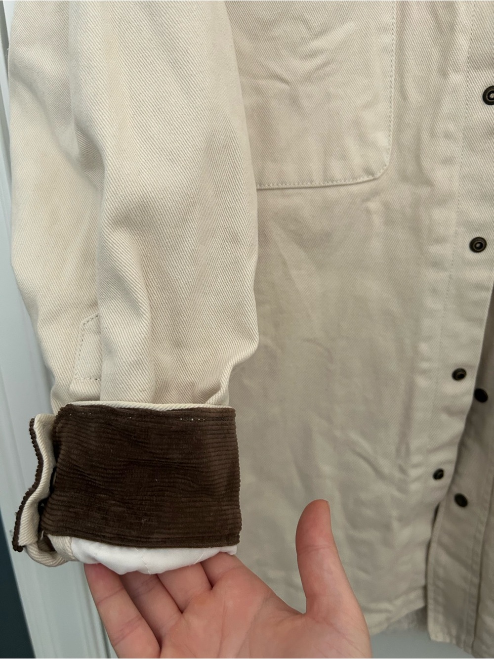 Brandy Melville John Galt Nancy Barn Jacket Chore Jacket Shacket - Picture 7 of 10